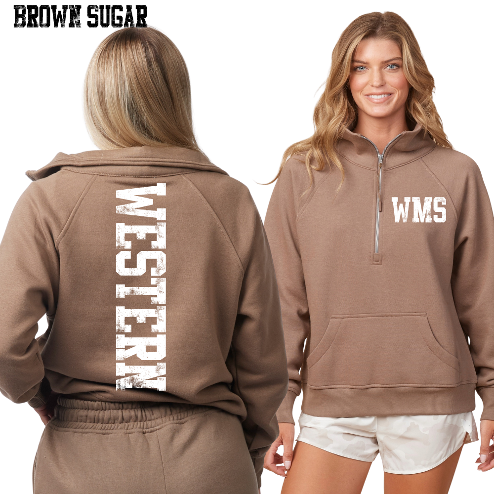 Spirit Wear - Boxy 1/4 Zip Crewneck (Youth & Adult)