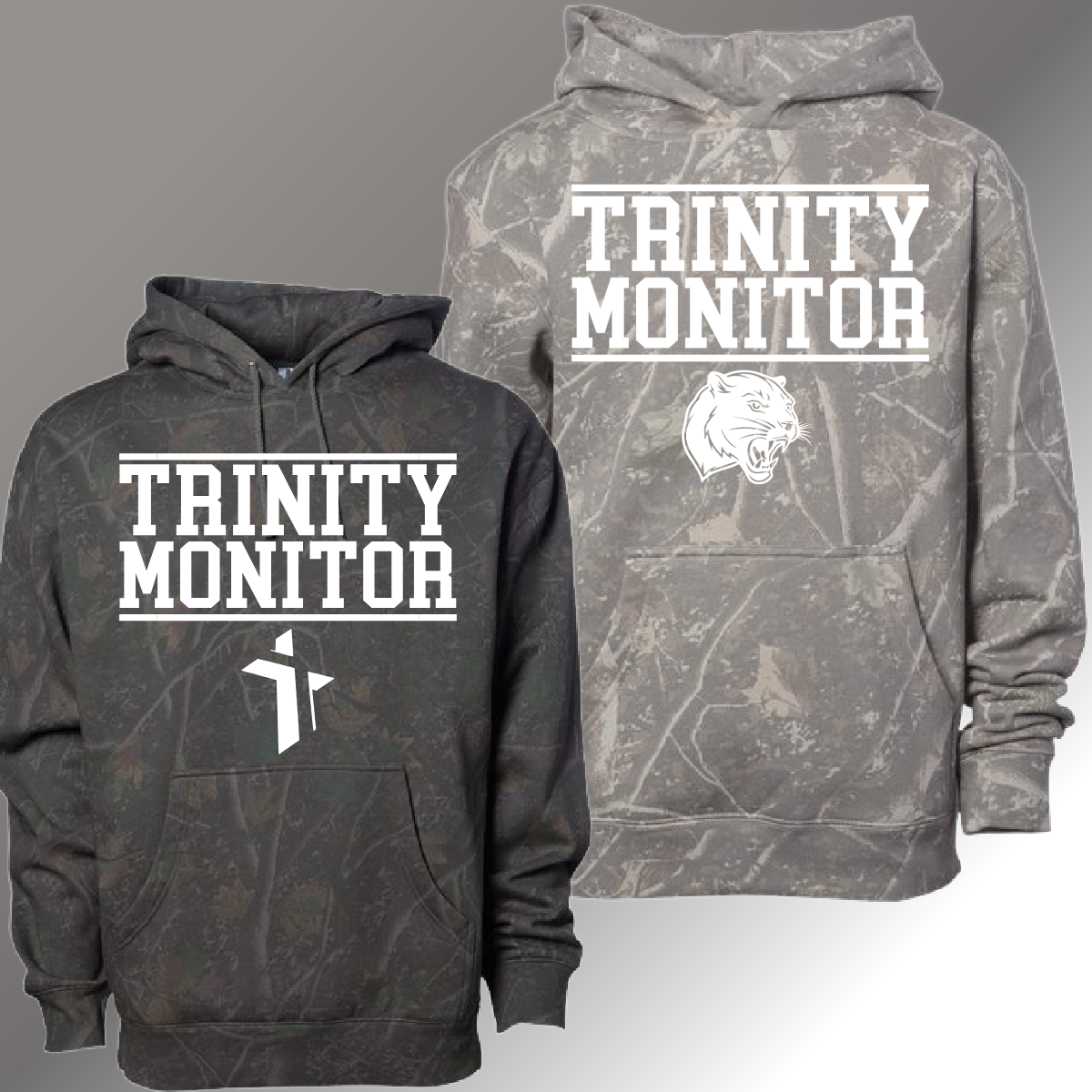 Trinity Monitor Panthers - Deadwood Camouflage Hoodie (Youth & Adult)