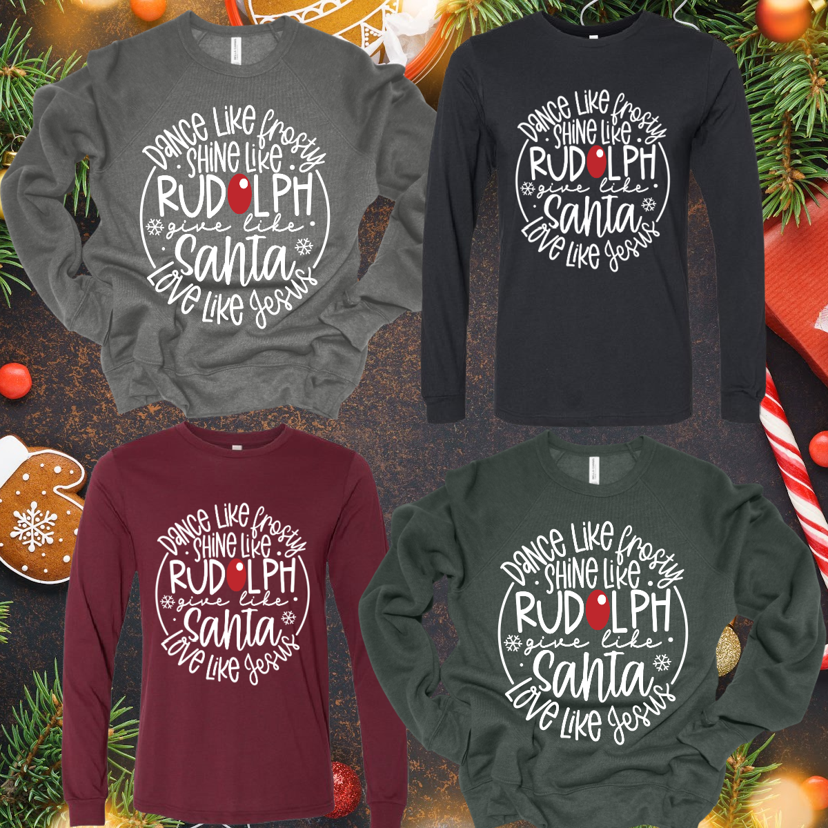 Dance Like Frosty Love Like Jesus - Adult