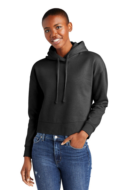 Detroit Football Distressed - Cropped Sweatshirt (Adult)