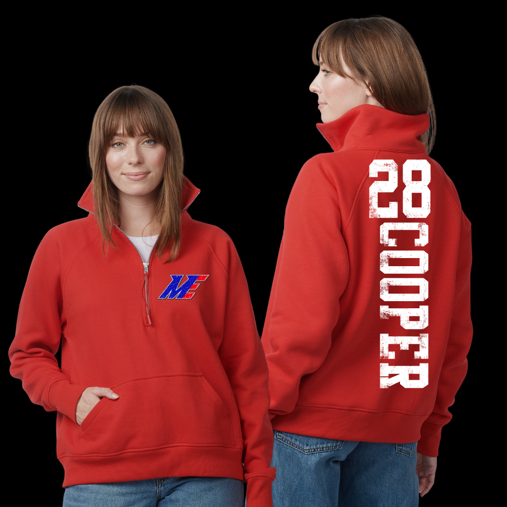 Midland Explorers Baseball - 1/4 Zip Crewneck (Youth & Adult)
