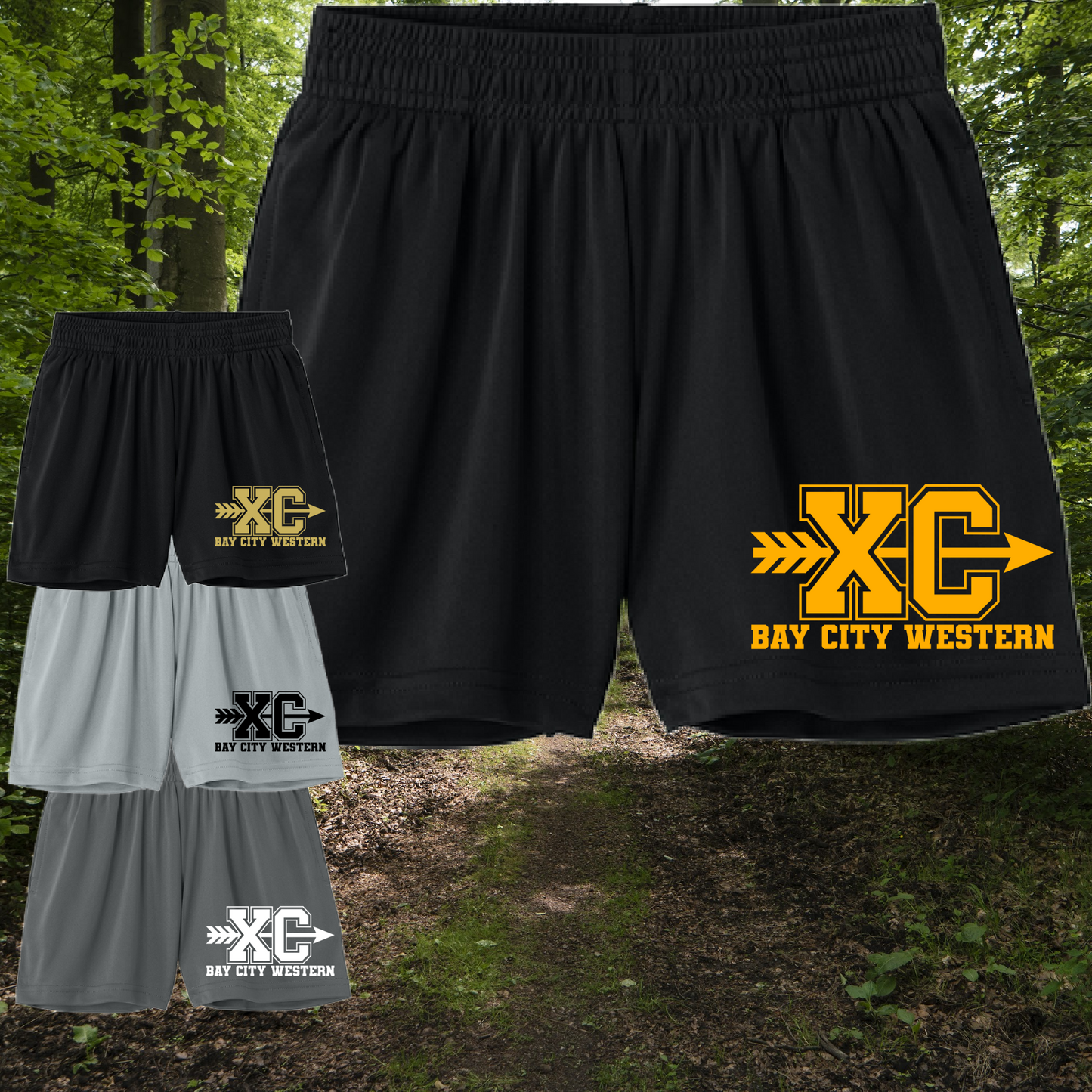 Bay City Western Cross Country - Shorts (Youth & Adult)