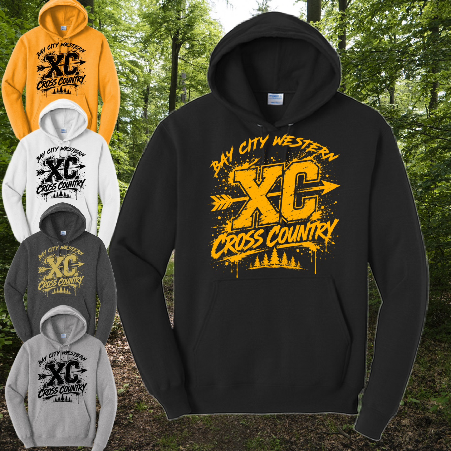 Bay City Western Cross Country - Basic Sweatshirt (Youth & Adult)