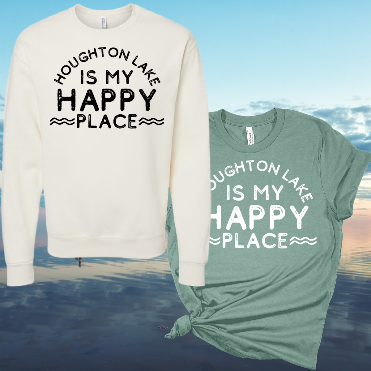 Lake Is My Happy Place (Customizable) - YOUTH