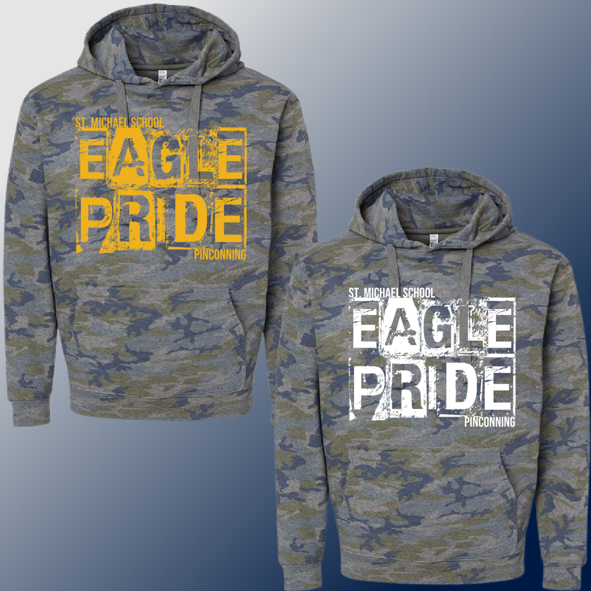 Eagles Camo Military Hoodie