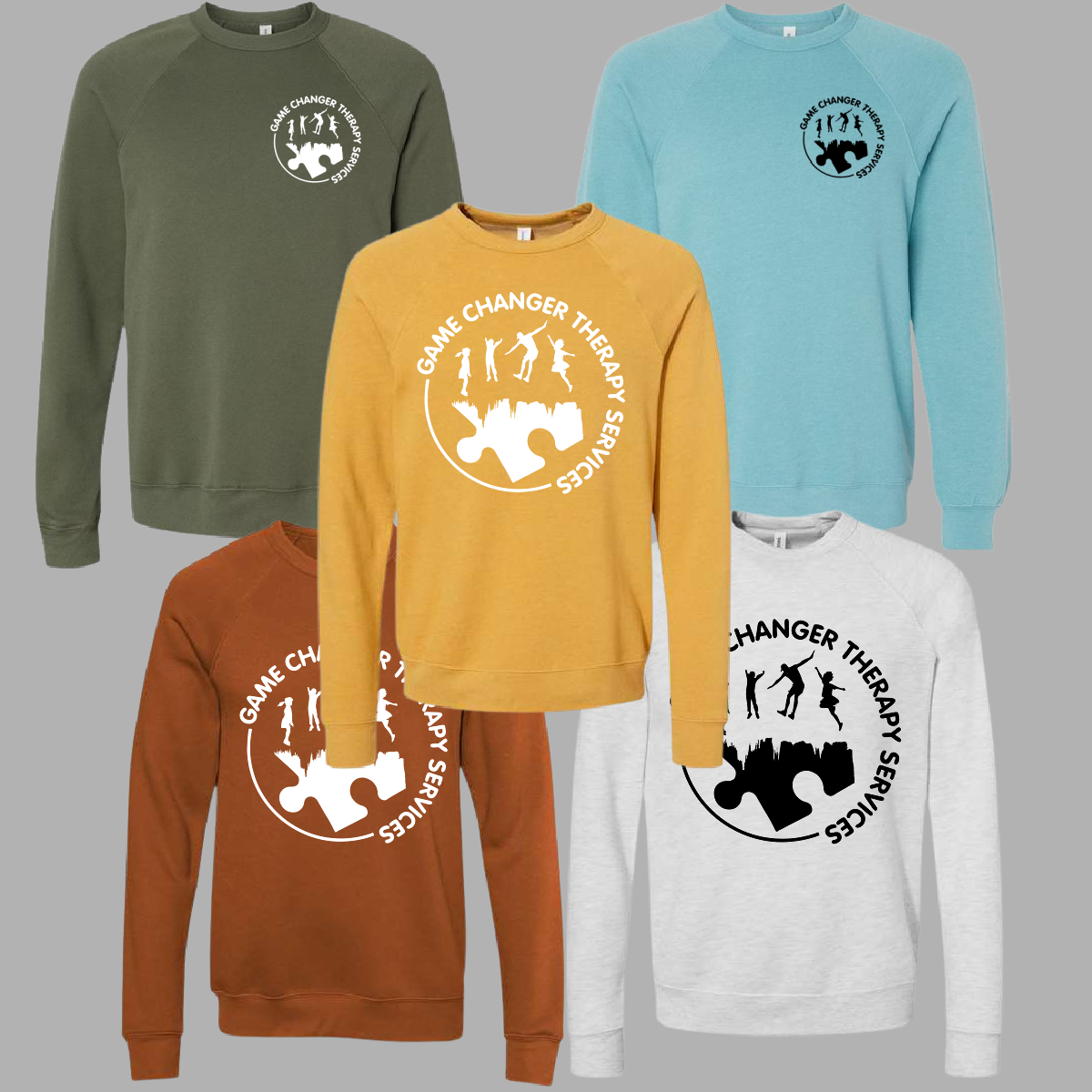Game Changer Bella Canvas Crew Neck Sweatshirt