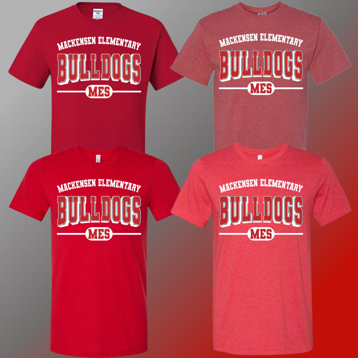 Mackensen Bulldogs - Varsity Mascot Tee - MADE TO ORDER/TWO WEEKS