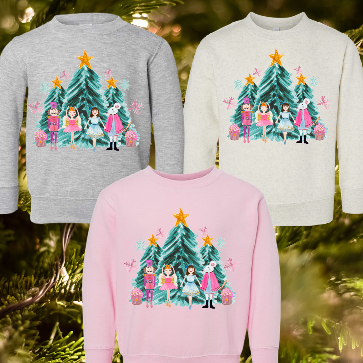 Nutcracker Christmas Scene