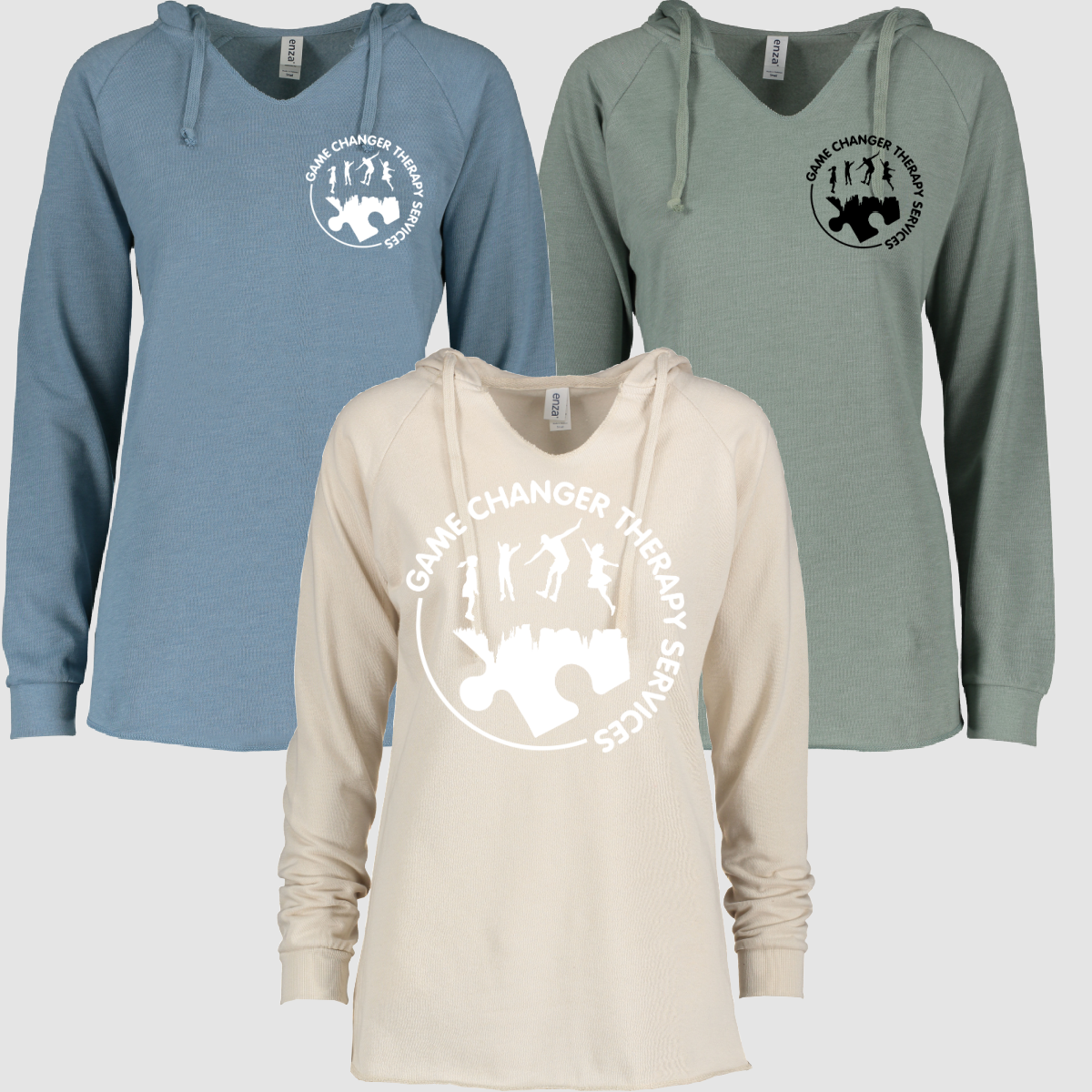 Game Changer Therapy Services - Beach Pullover Hoodie