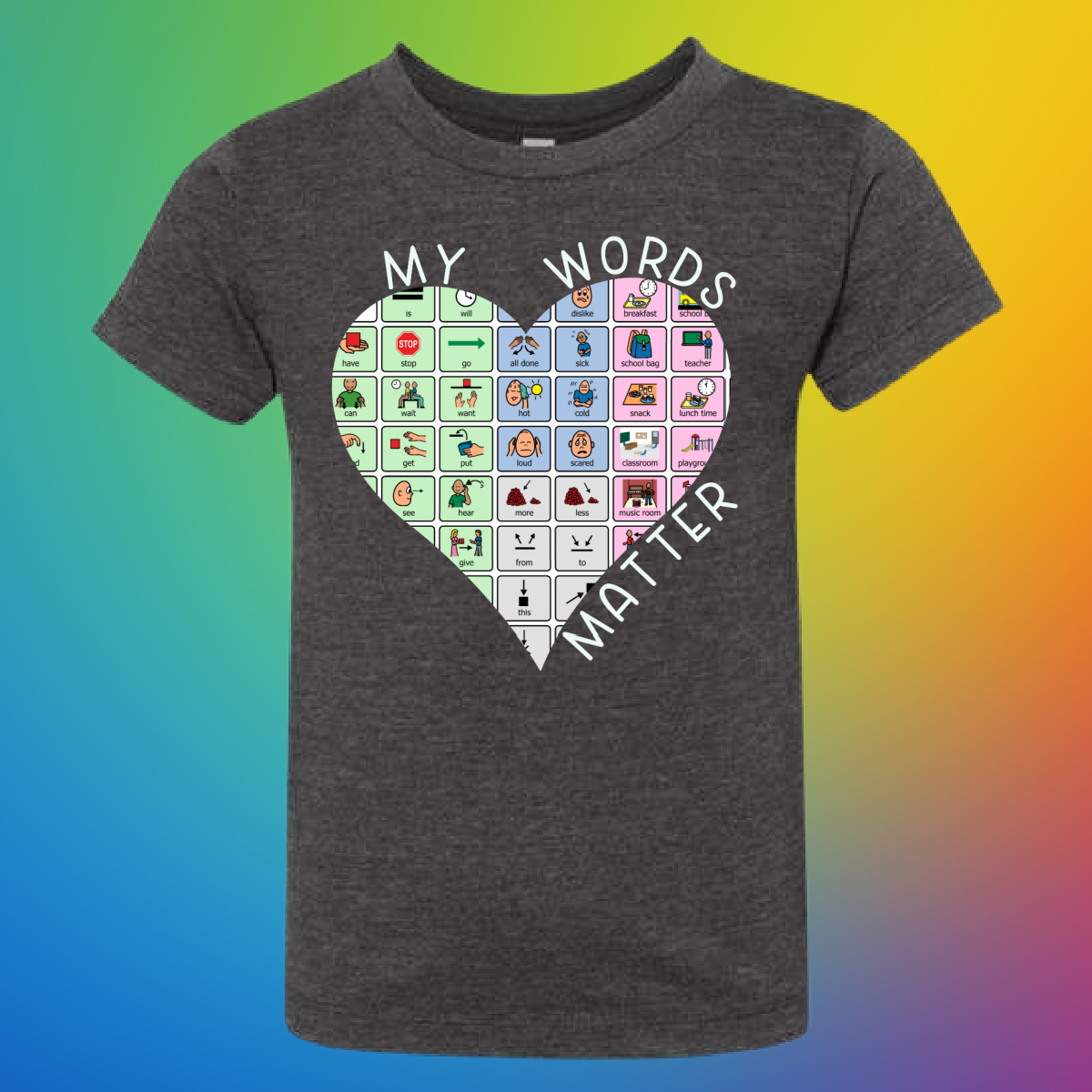 My Words Matter Heart (Youth)