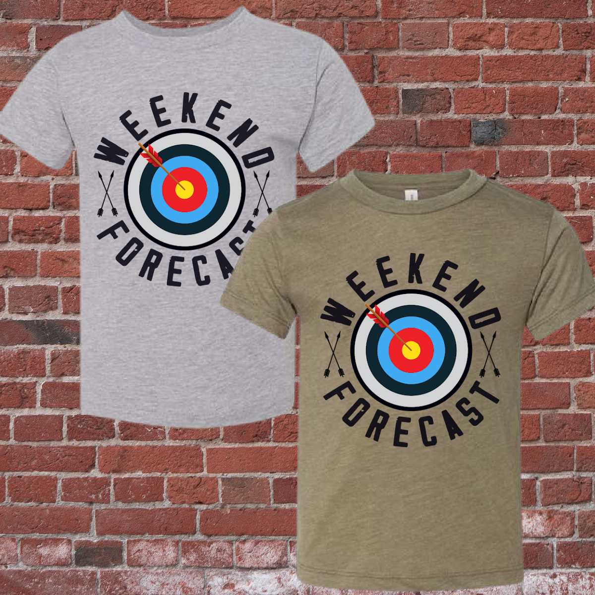 Archery Weekend Forecast Tee or Sweatshirt (Youth) - PREORDER