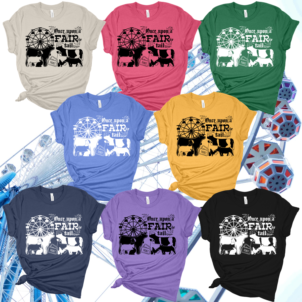 Once Upon A FAIRie Tail Tee (Adult) - MADE TO ORDER/TWO WEEKS