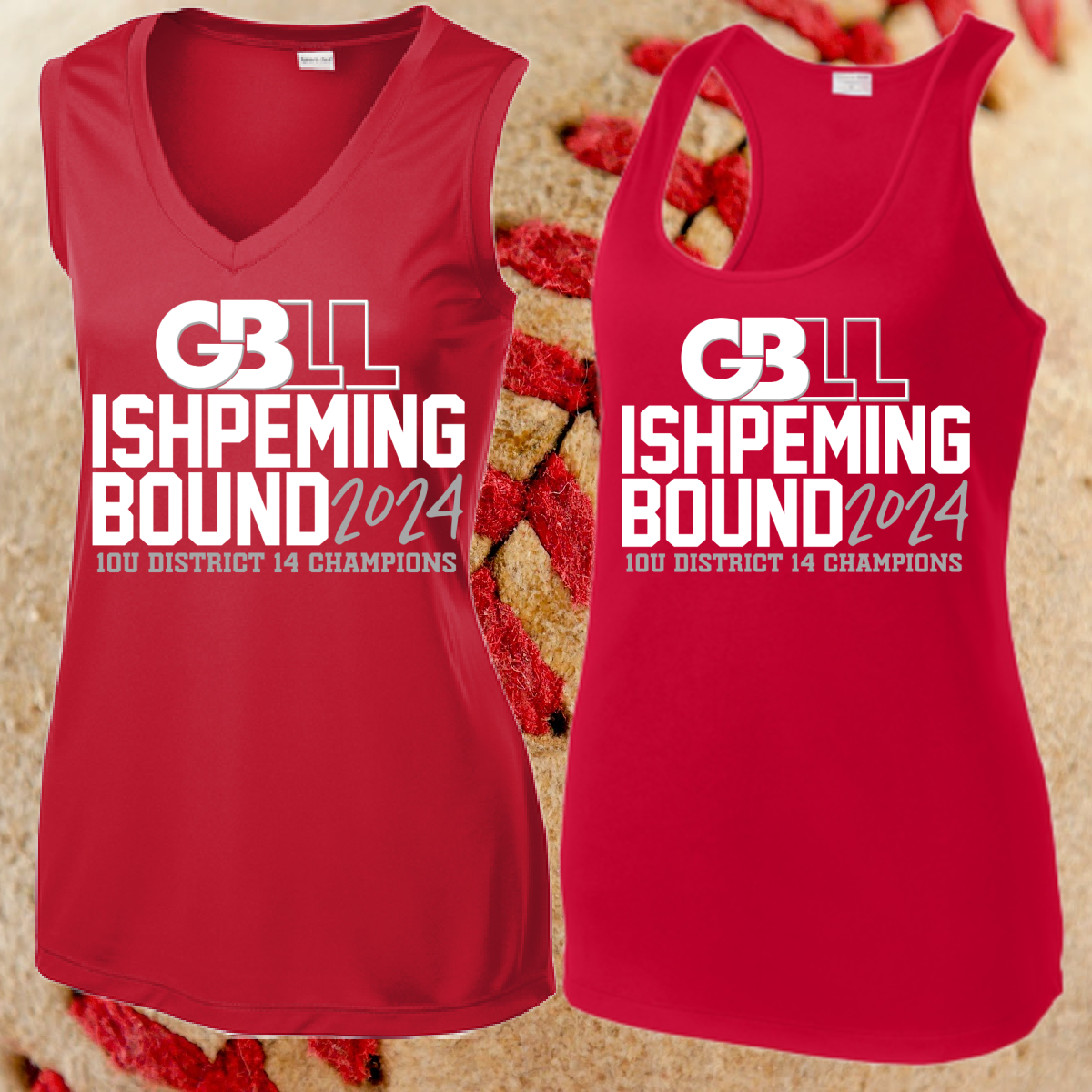 2024 GBLL 10U District Champs - Dri Fit Tanks (Womens)