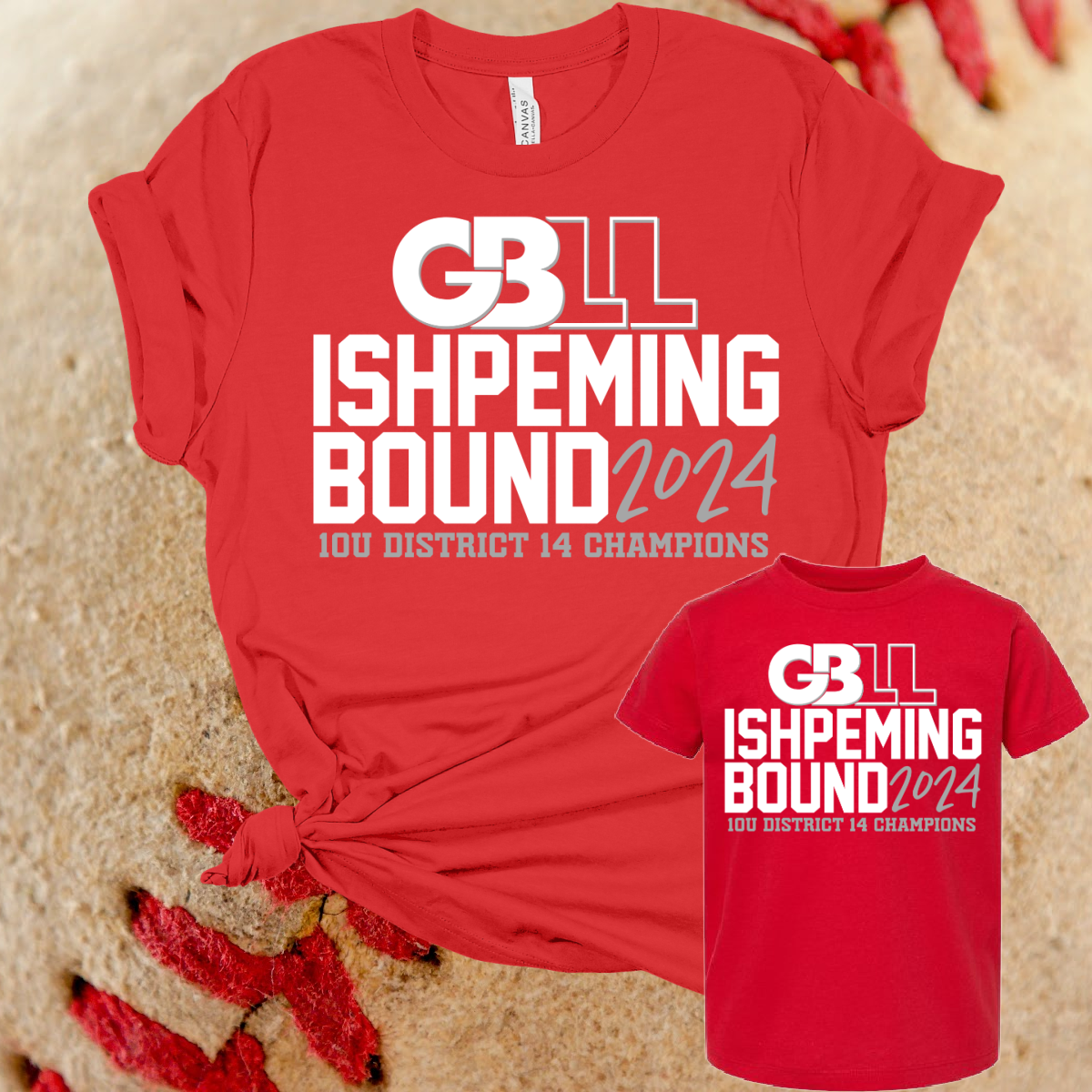 2024 GBLL 10U District Champs - Premium Tees (Youth & Adult