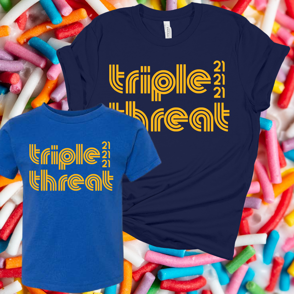 Triple Threat Tee (Youth & Adult)