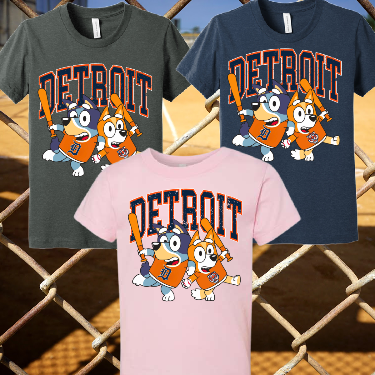 Detroit Baseball Blue(y) Tee - Youth
