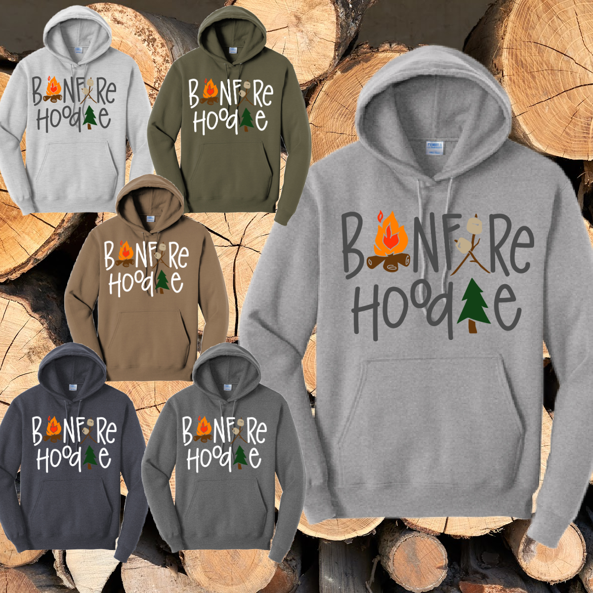 Bonfire Hoodie (Youth & Adult)