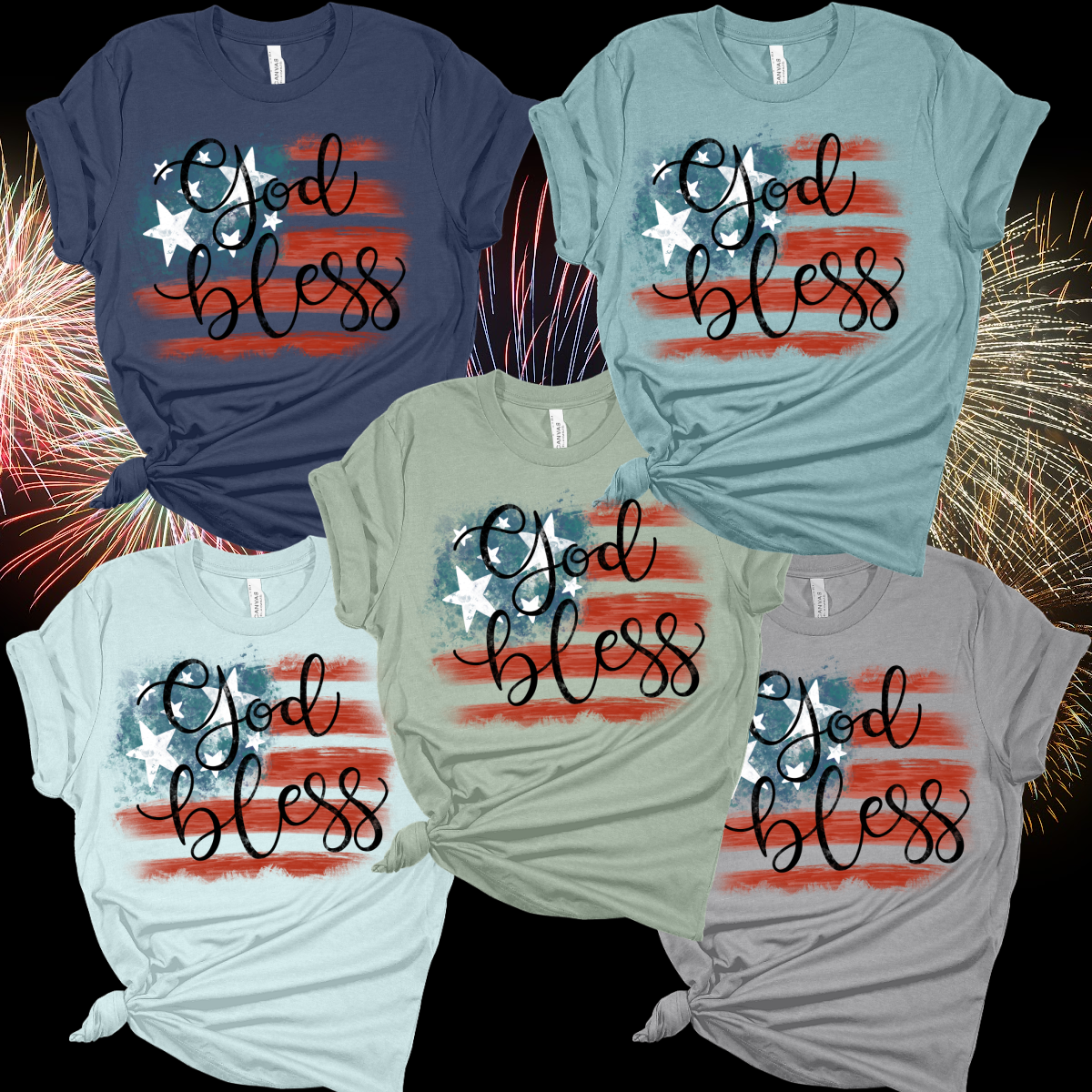 God Bless America Tee