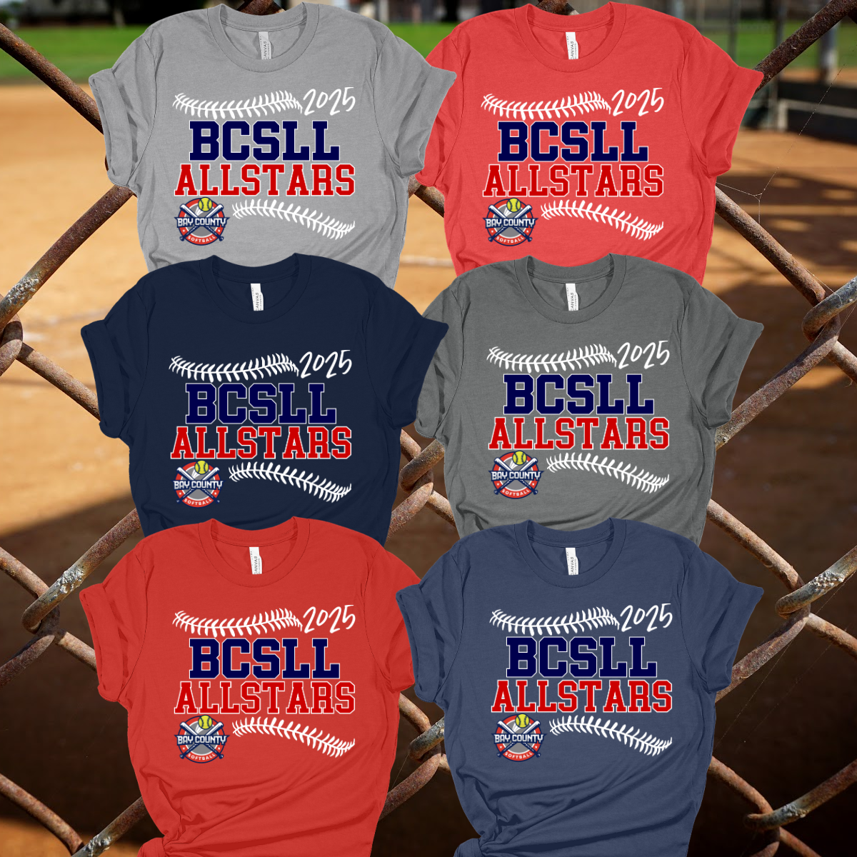 BCSLL - Stitches Premium Tee (Toddler, Youth & Adult)