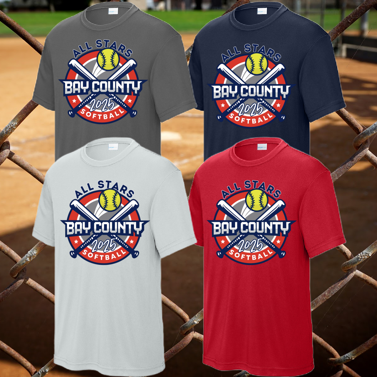 BCSLL - Logo Performance Tee (Youth, Adult & Tall)