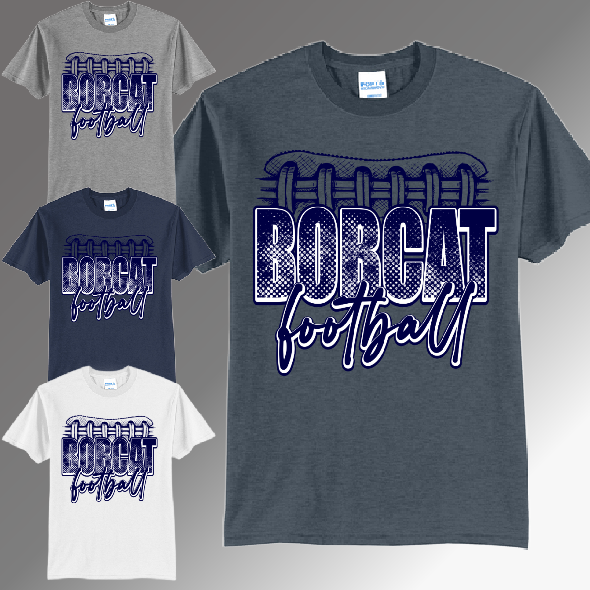 Bobcat Football - Basic Tee (Toddler, Youth & Adult)