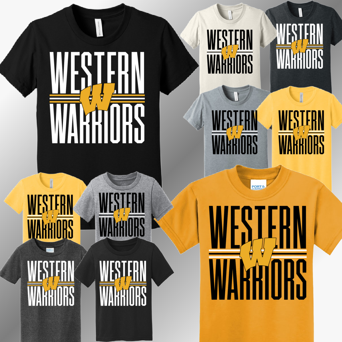 Western Warriors - School Name Tee (Youth)