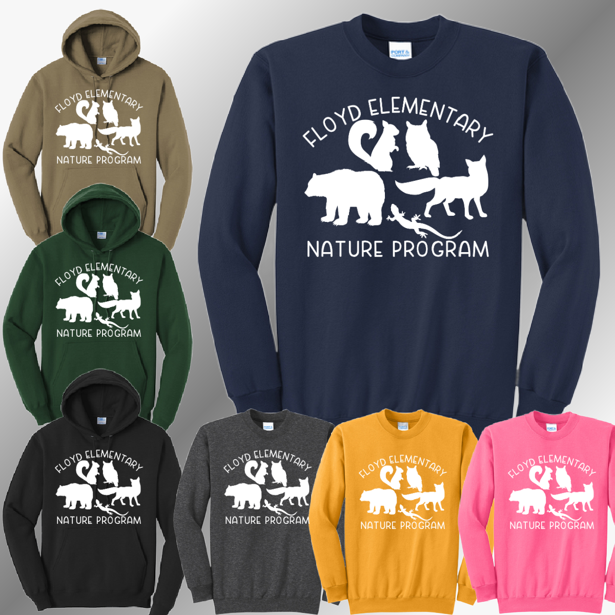 Bullock Creek Lancers - Floyd Nature Program 2024 Basic Sweatshirt (Adult)
