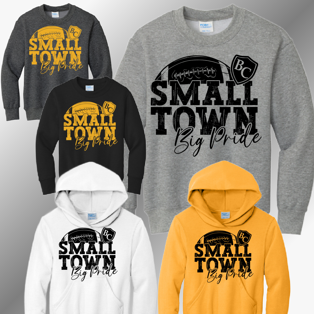 Bullock Creek Lancers - Small Town Big Pride Sweatshirt (Youth)