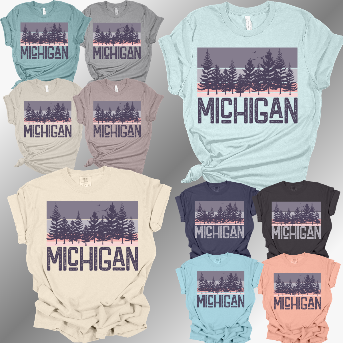 Michigan Trees Tee (Adult)