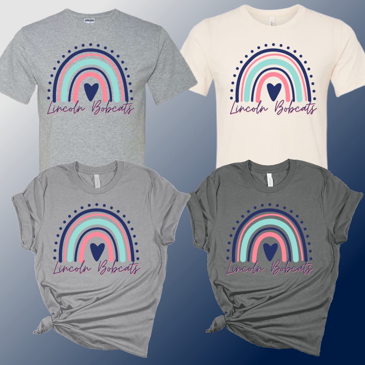 Bangor Lincoln - Rainbow Tee (Youth & Adult)