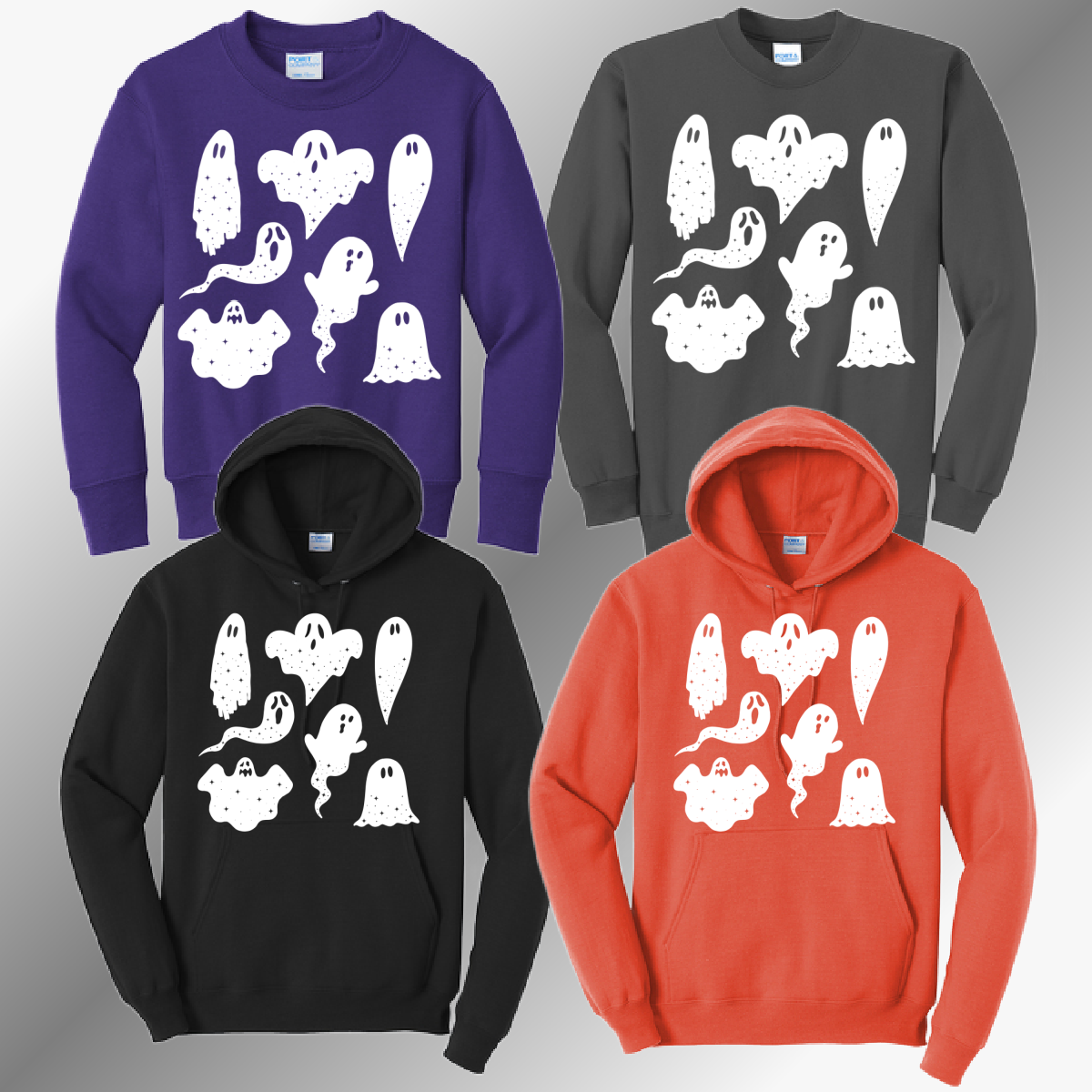 Ghost Collage - Basic Sweatshirt (Adult)