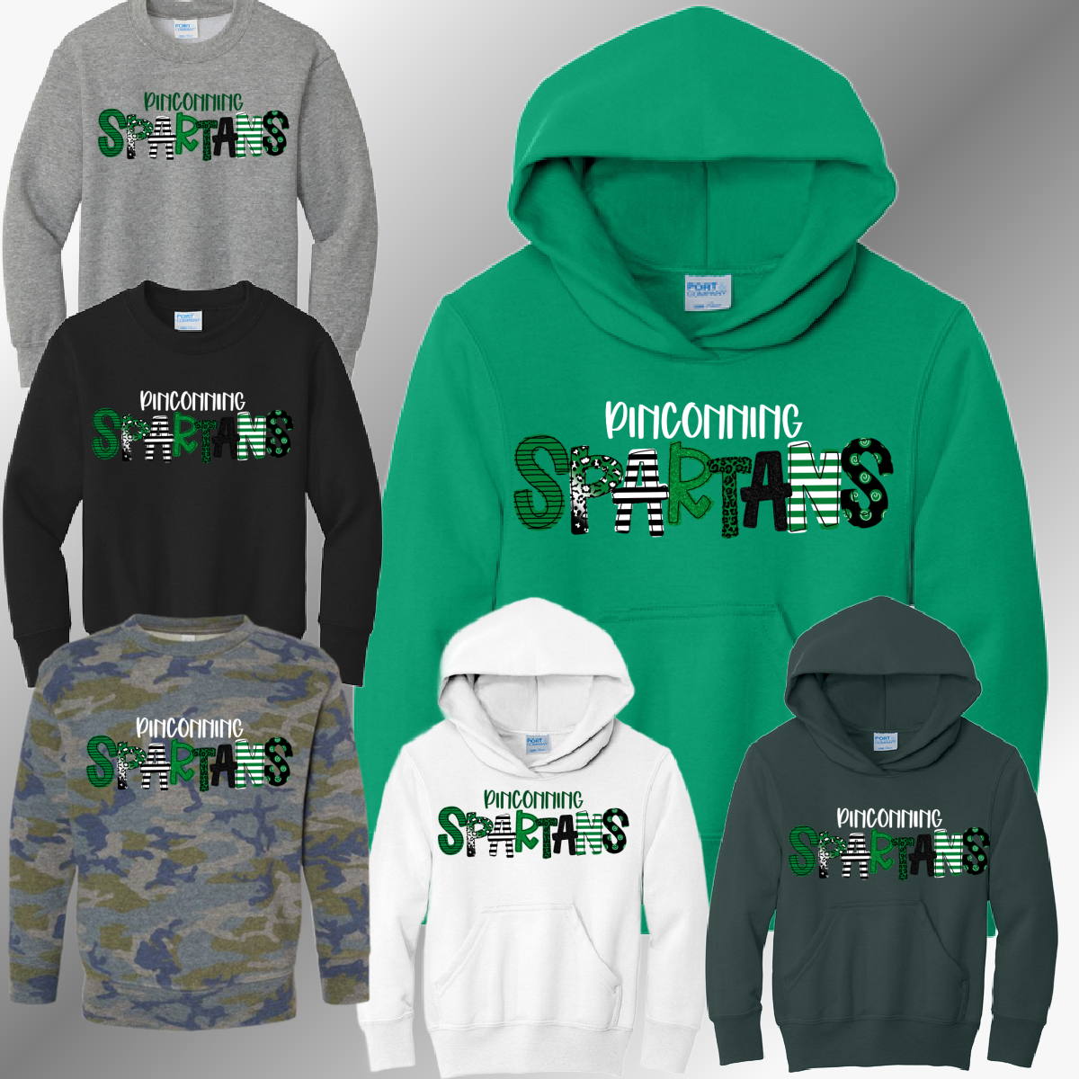 Freeland Falcons - Spirit Font Sweatshirt (Youth)
