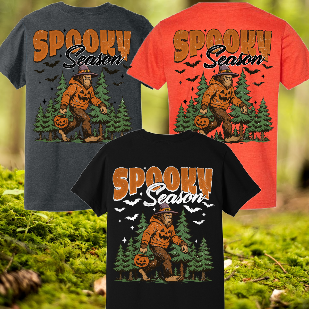 Great Lakes Boys - Big Foot Spooky Season Premium Tee (Toddler, Youth & Adult)