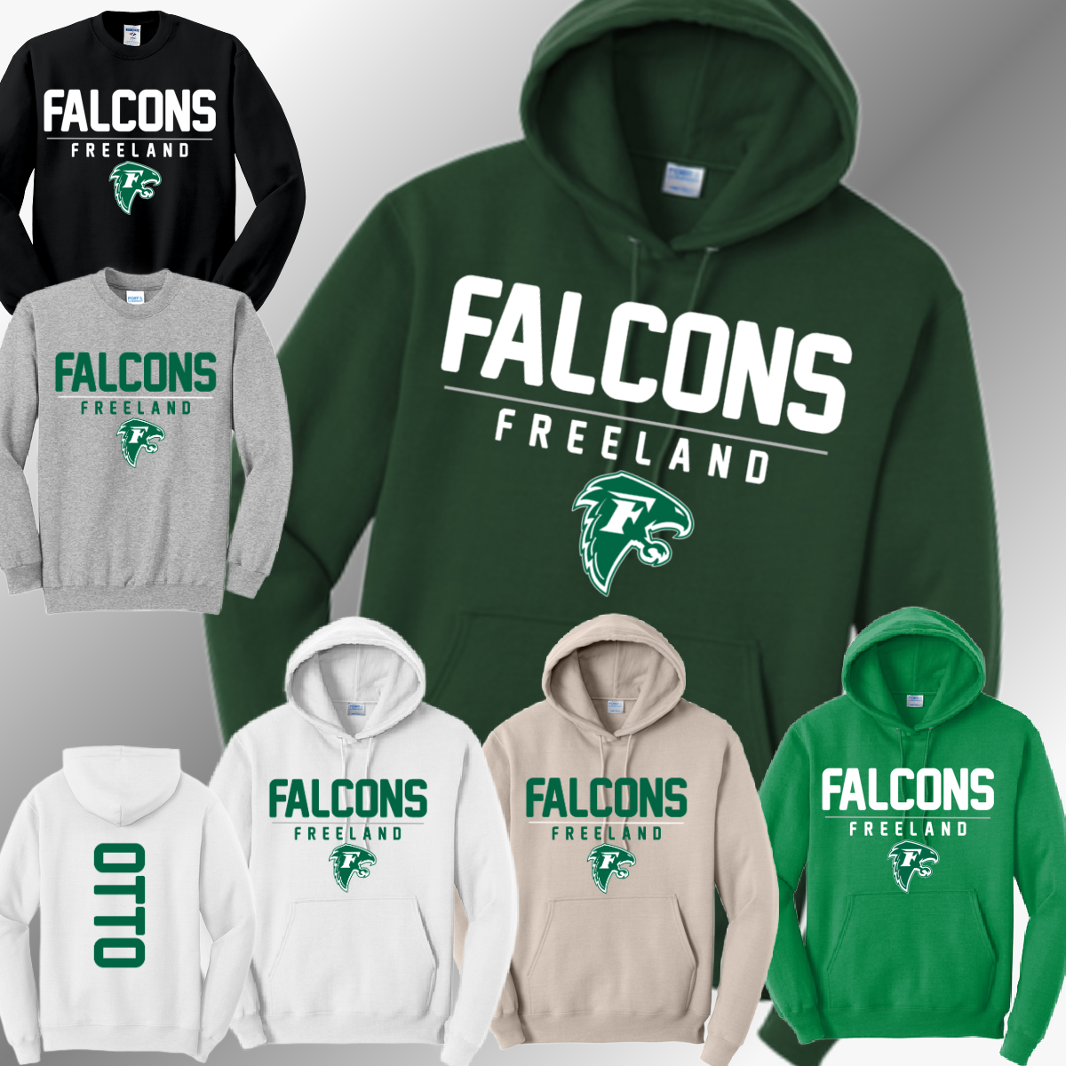 Freeland Falcons - Basic Sweatshirt (Youth & Adult)