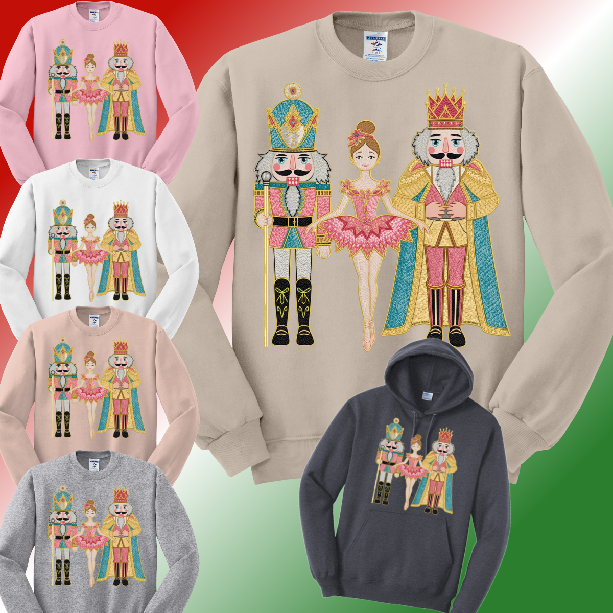 Nutcracker Trio Sweatshirt (Adult)