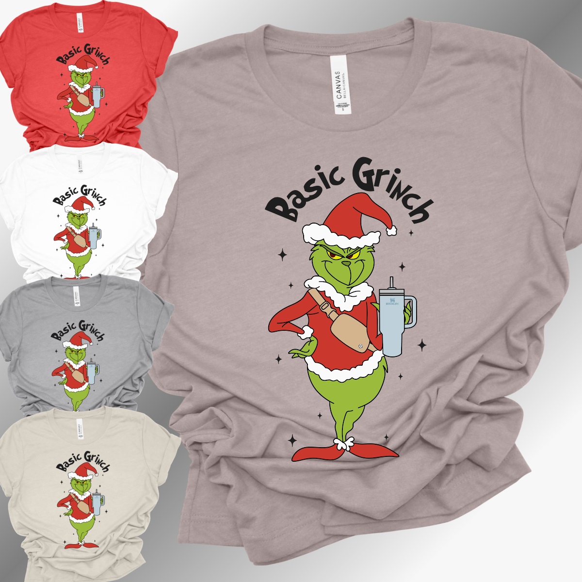 Basic Gr!nch Bella Canvas Tee (Adult)