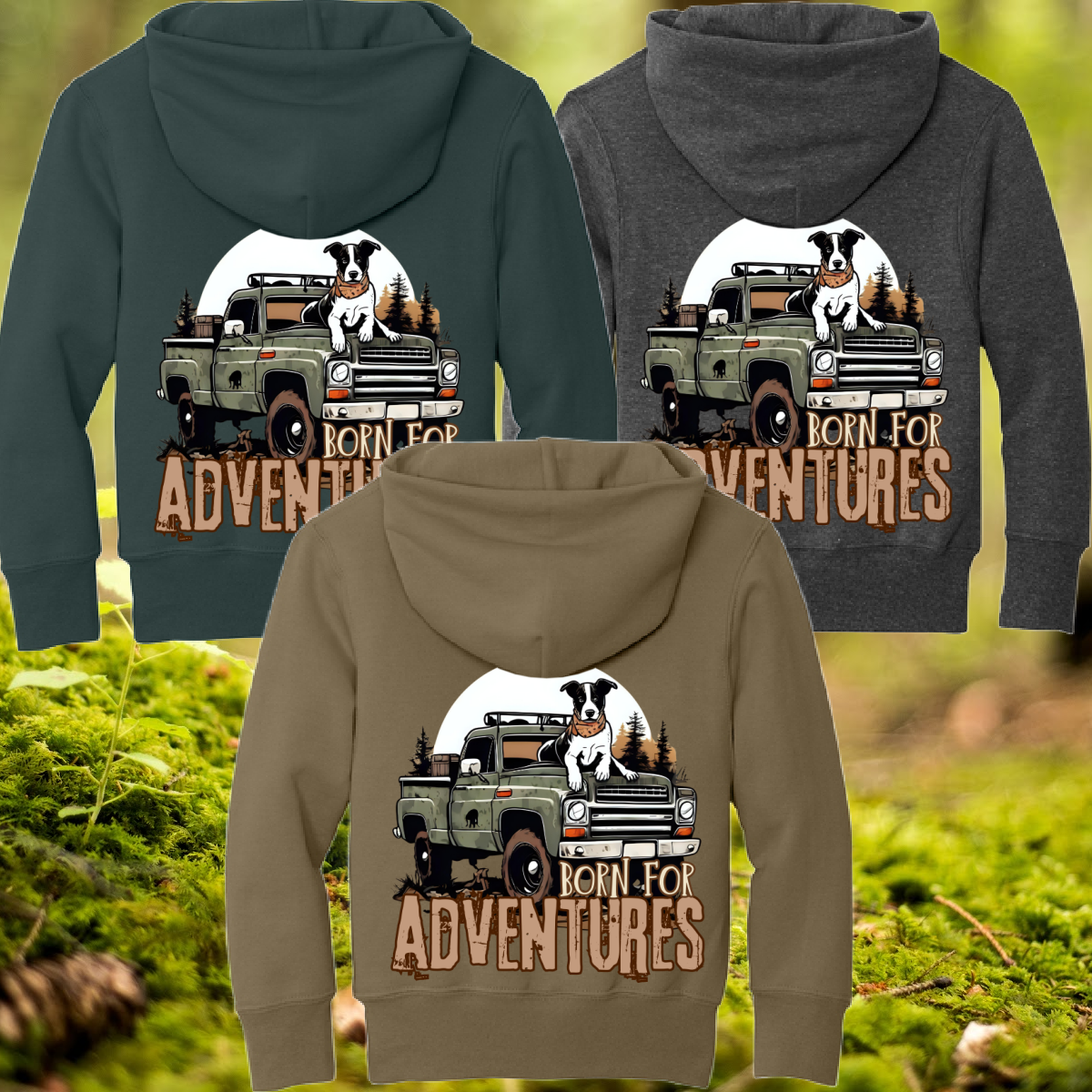 Great Lakes Boys - Born For Adventures Hooded Sweatshirt (Youth & Adult)