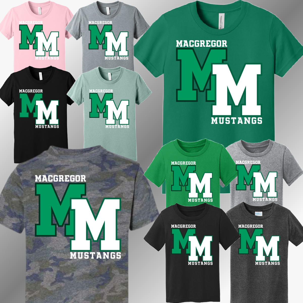 MacGregor Mustangs - MM Tee (Youth)