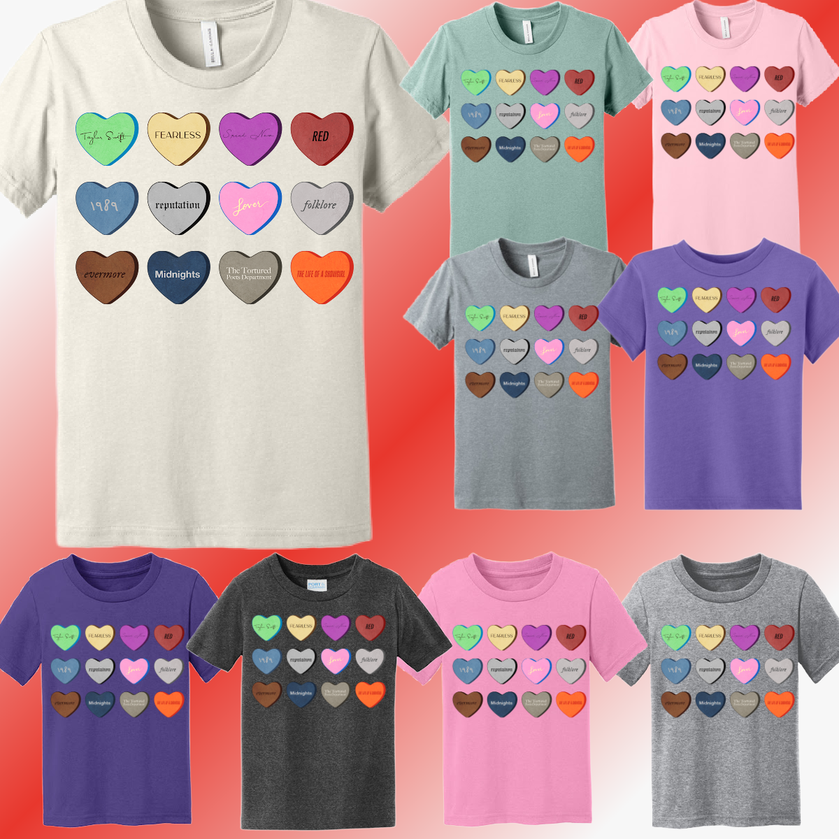 Valentines Eras - Tee (Youth)