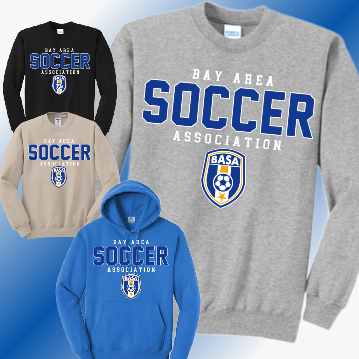 BASA Soccer - Logo Basic Sweatshirt (Adult)
