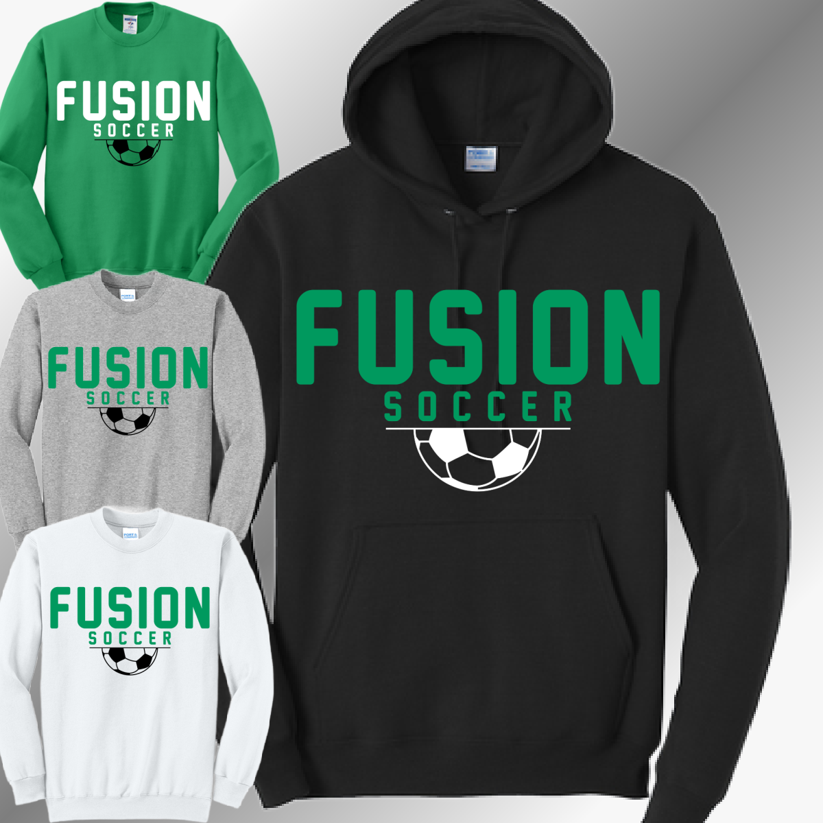 Midland Fusion Soccer - Basic Sweatshirt (Youth & Adult)