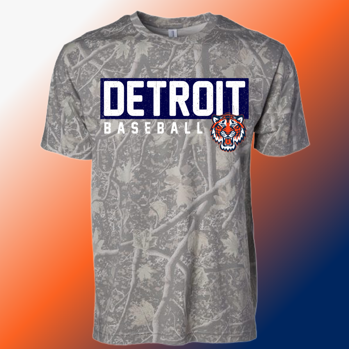 Detroit Baseball - Deadwood Camouflage Tee (Adult)