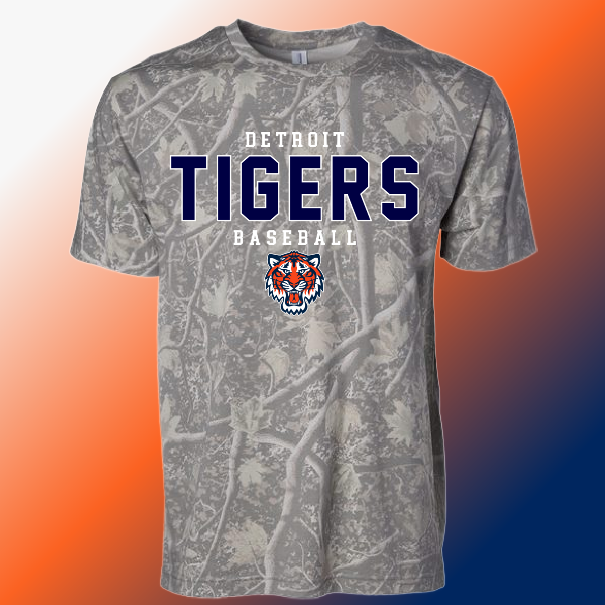 Detroit Baseball - Deadwood Camouflage Tee (Adult)