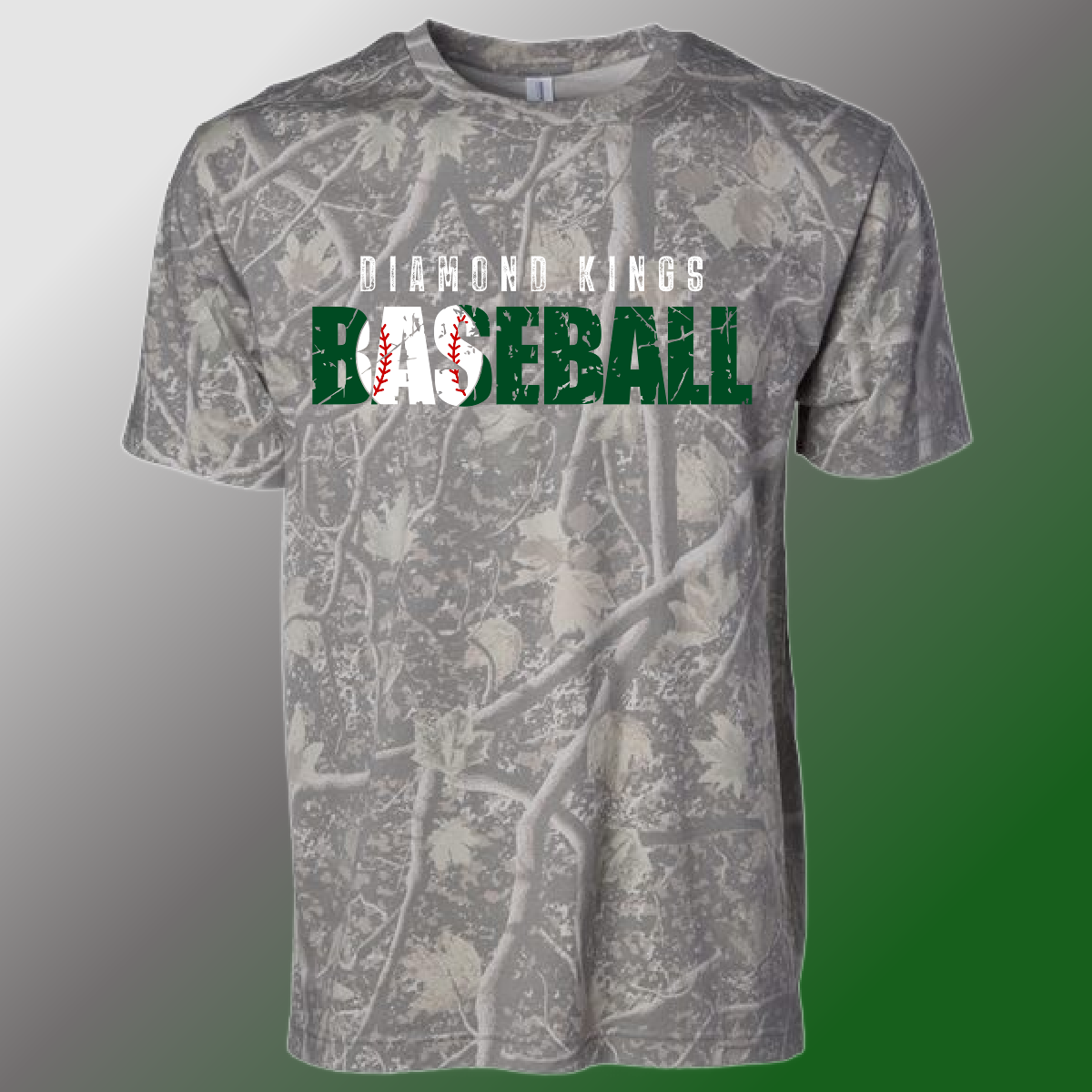 Diamond Kings Baseball - Deadwood Camouflage Tee (Adult)