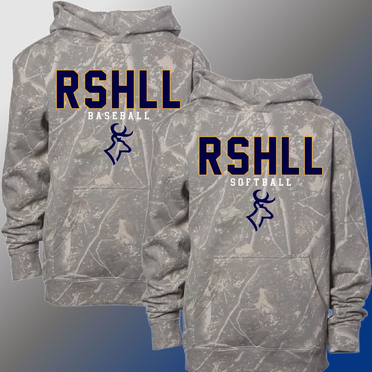 RSHLL Roscommon St. Helen Little League - Deadwood Camouflage Hoodie (Youth & Adult)