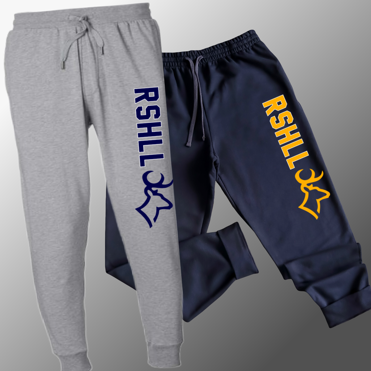 RSHLL Roscommon St. Helen Little League - Initials Basic Joggers (Youth & Adult)