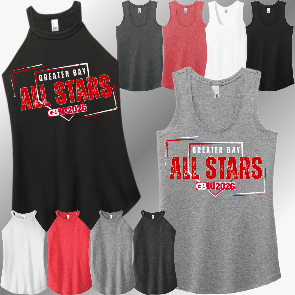 GBLL 2026 Allstars Grunge Logo - Tank (Women)