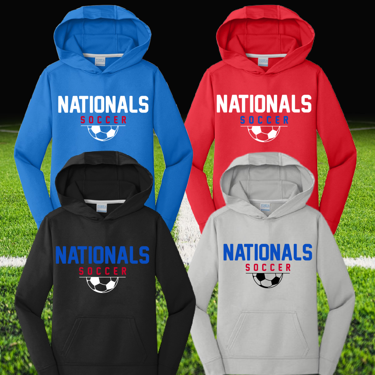 Nationals Soccer - Performance Hoodie (Youth & Adult)