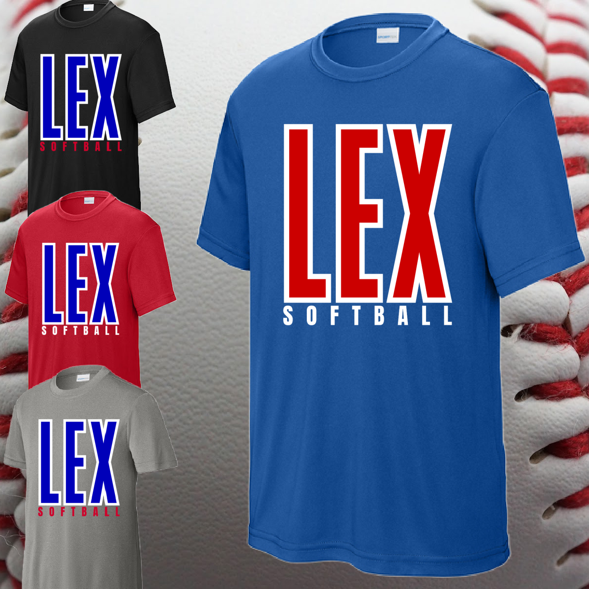 Lady Explorers Softball - Dri Fit Tee (Youth & Adult)
