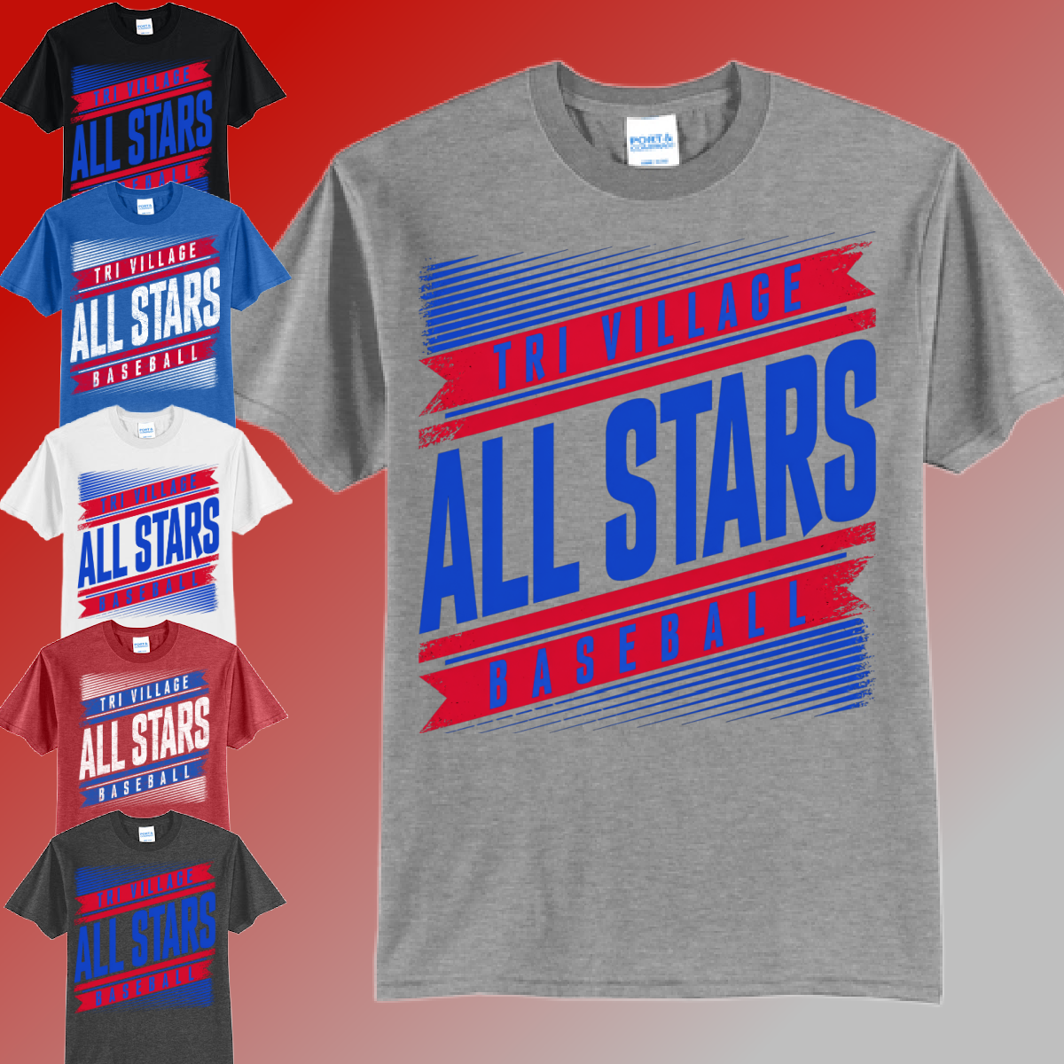 TVA 2026 Allstars Retro - Basic Tee (Toddler, Youth & Adult)